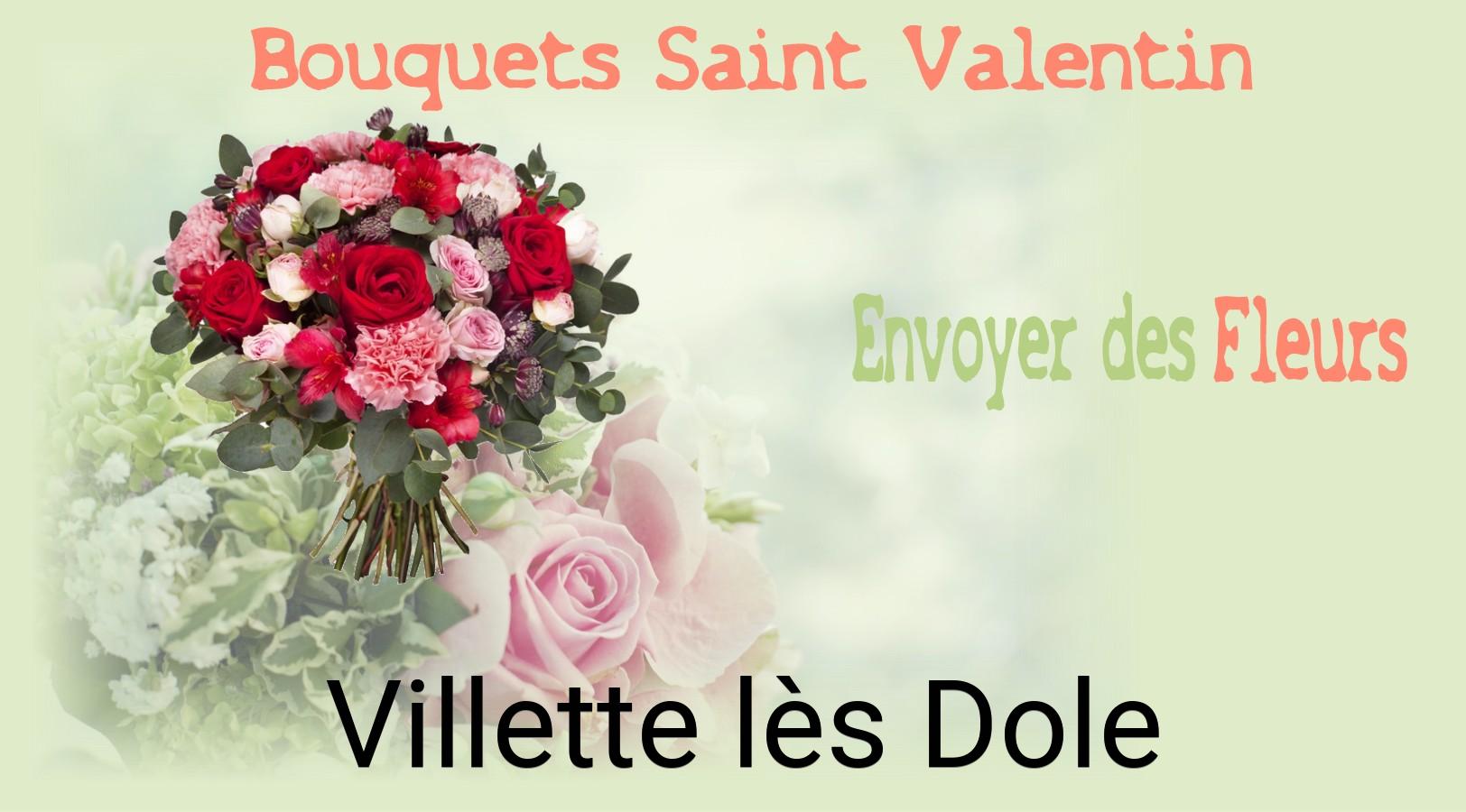 Roses de Saint-Valentin livrées à Villette-lès-Dole